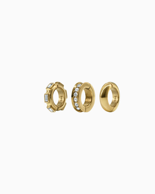 Legacy Lobe Cuffs™ Set-Lobe Cuffs™- Gold - 6mm - Ask & Embla