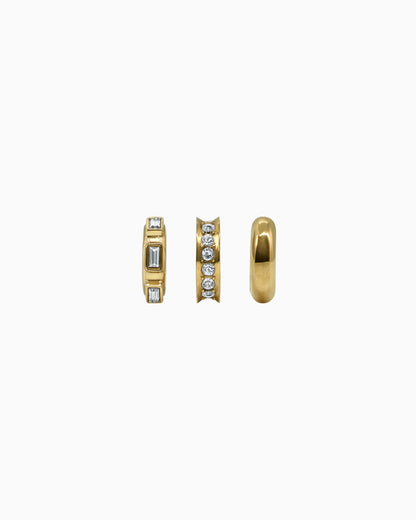 Legacy Lobe Cuffs™ Set-Lobe Cuffs™- Gold - 6mm - Ask & Embla