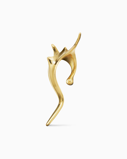 Syth Lip Cuff-Lip Cuff- Gold - - Ask & Embla