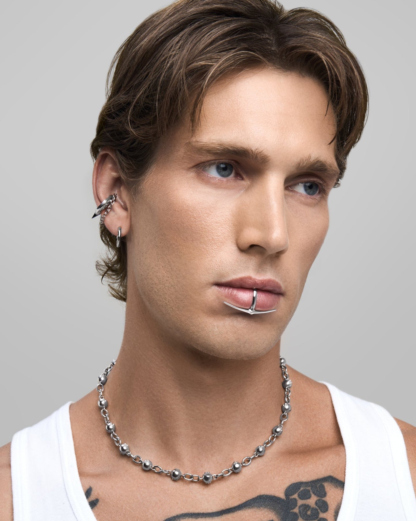 STARSEED Lip Cuff 2.0-Lip Cuff- Silver - - Ask & Embla