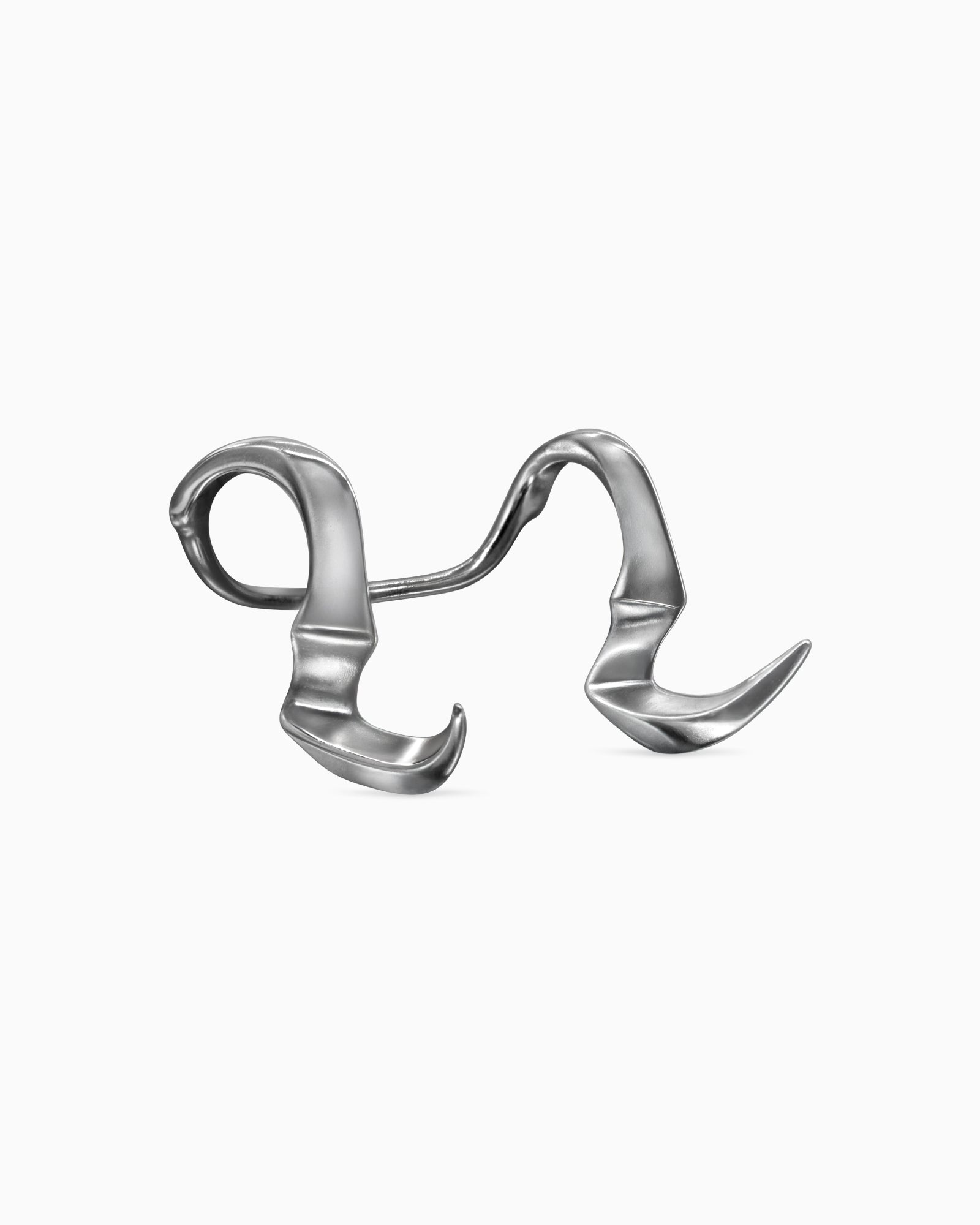 Delirium Lip Cuff-Lip Cuff- Silver - - Ask & Embla