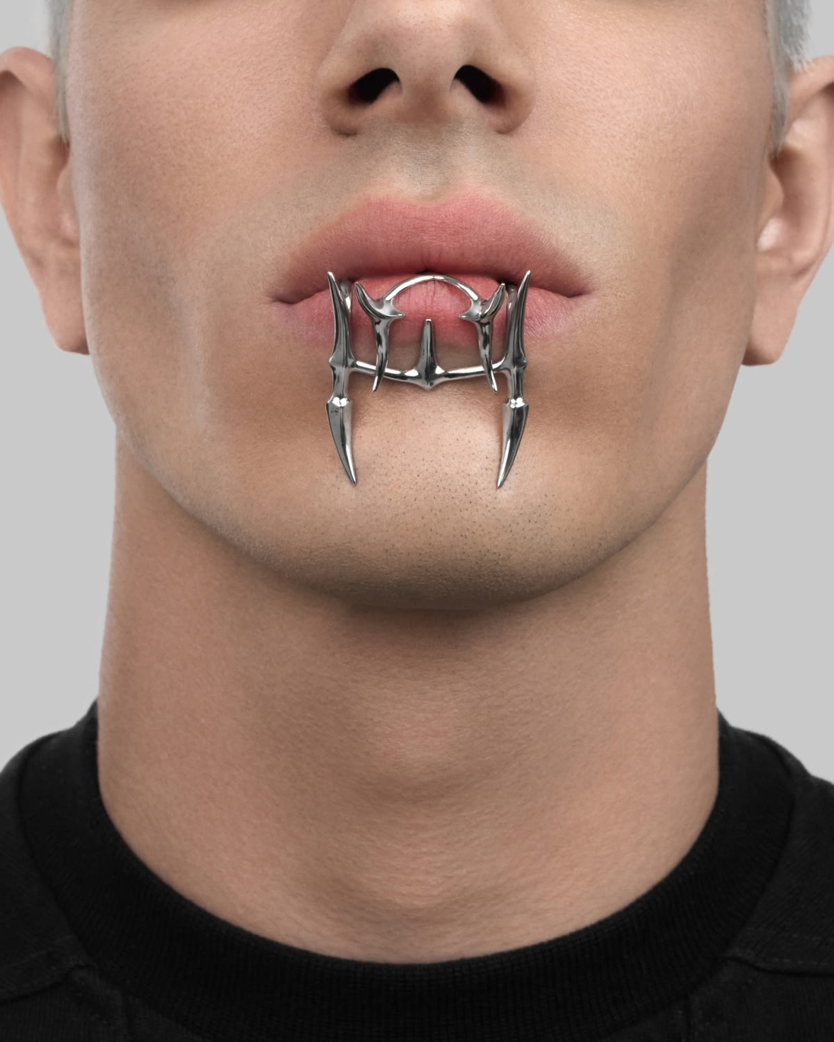 Vertebrae lip cuff set-Lip Cuffs- Silver - - Ask & Embla