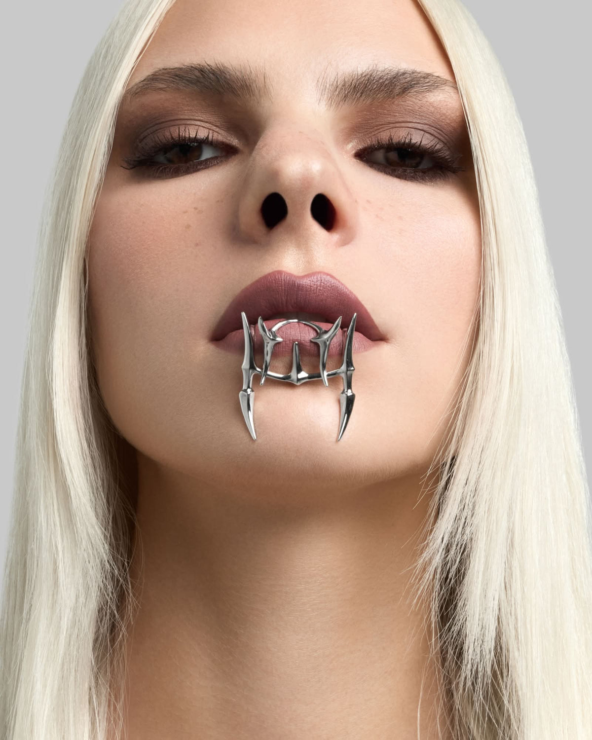Vertebrae lip cuff set-Lip Cuffs- Silver - - Ask & Embla