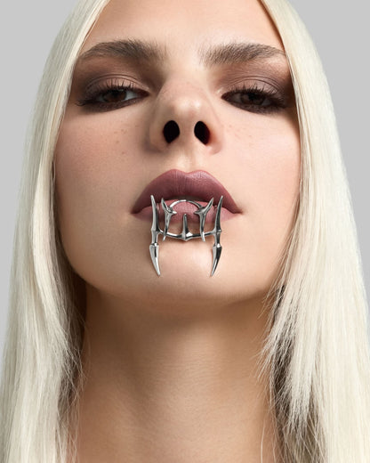 Vertebrae lip cuff set-Lip Cuffs- Silver - - Ask & Embla