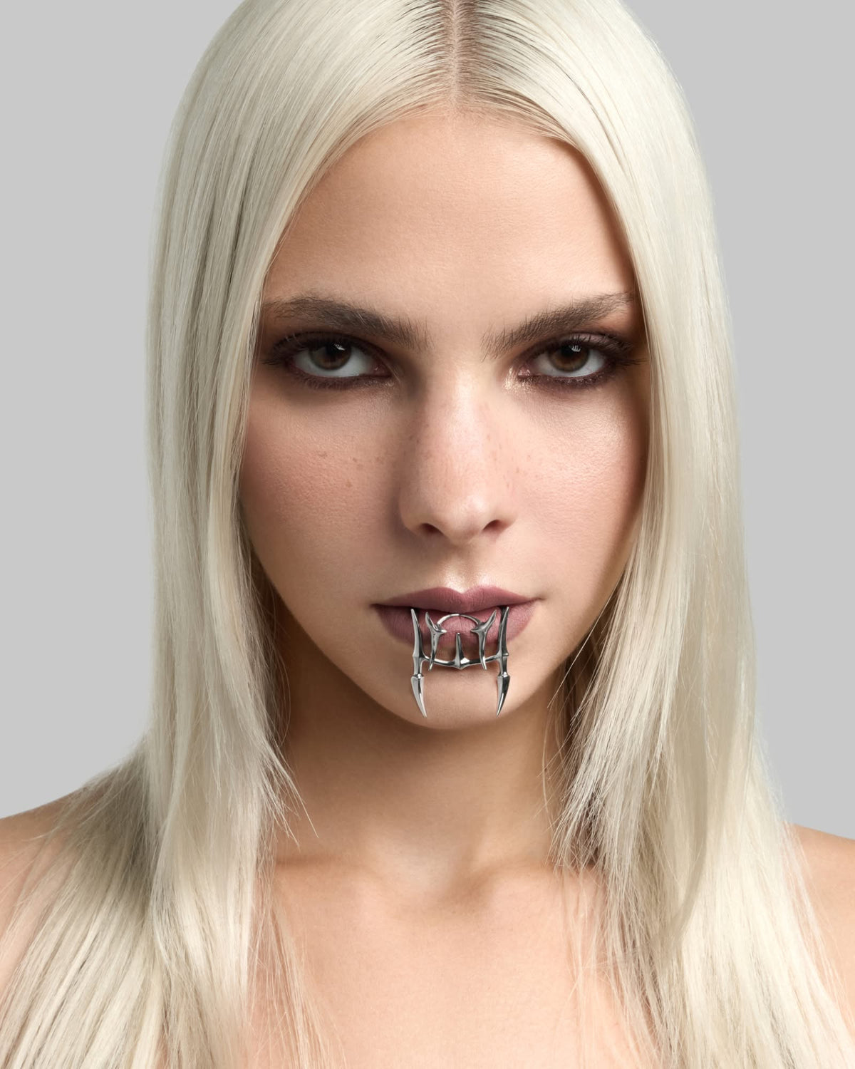 Vertebrae lip cuff set-Lip Cuffs- Silver - - Ask & Embla