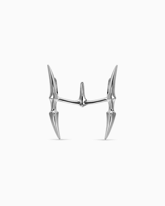 Vertebrae lip cuff set-Lip Cuffs- Silver - - Ask & Embla