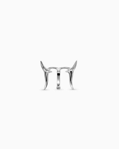 Vertebrae lip cuff set-Lip Cuffs- Silver - - Ask & Embla