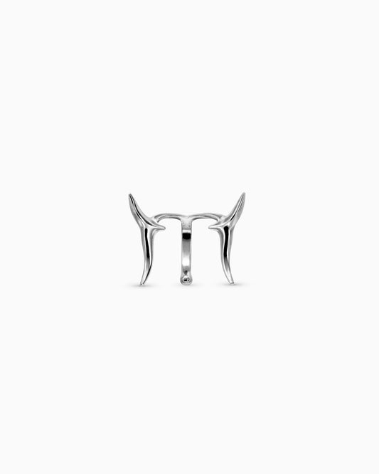 Vertebrae lip cuff set-Lip Cuffs- Silver - - Ask & Embla