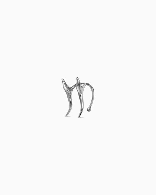 Vertebrae lip cuff set-Lip Cuffs- Silver - - Ask & Embla
