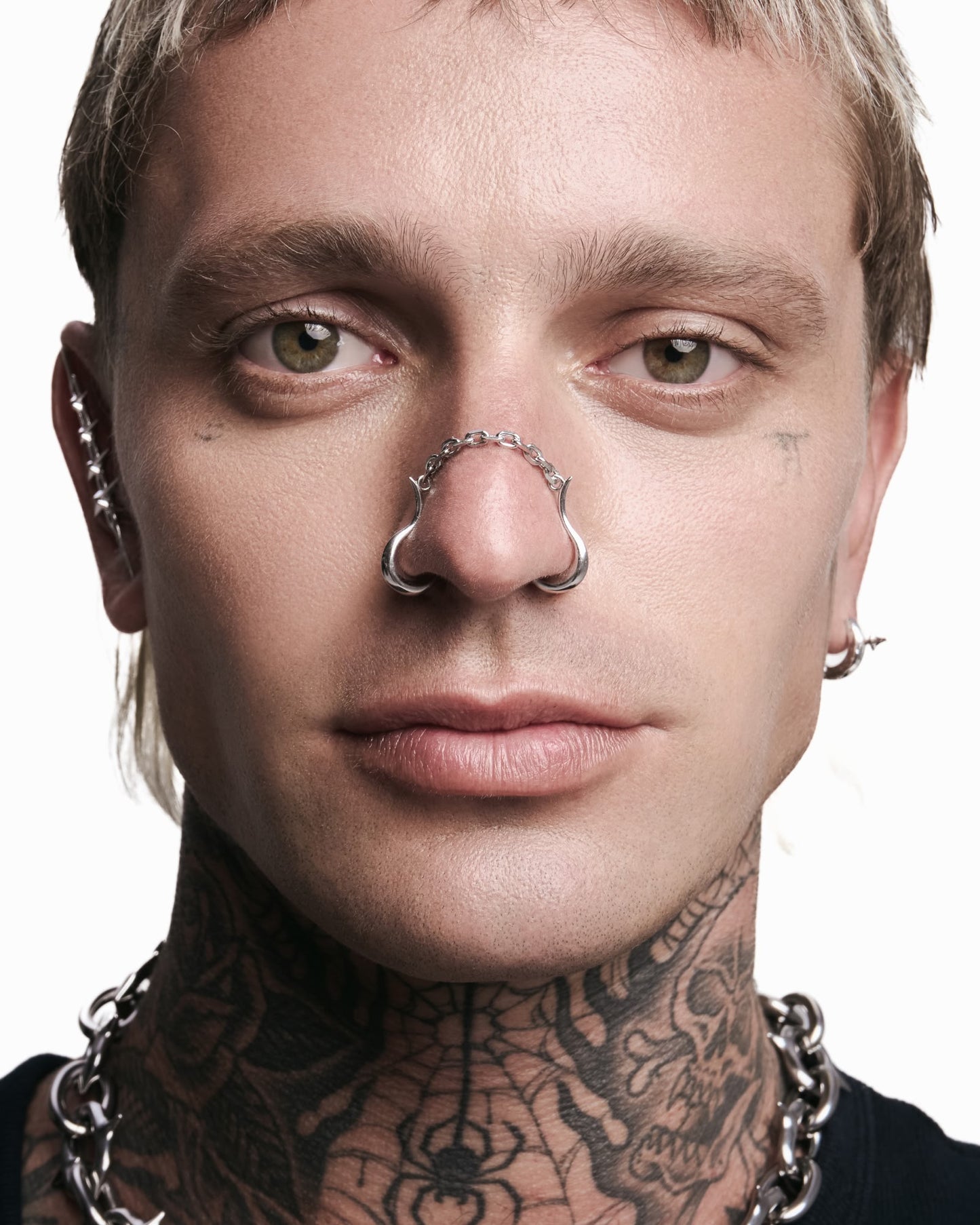 FORSAKEN Nose Cuff-Nose Cuff- Silver - - Ask & Embla