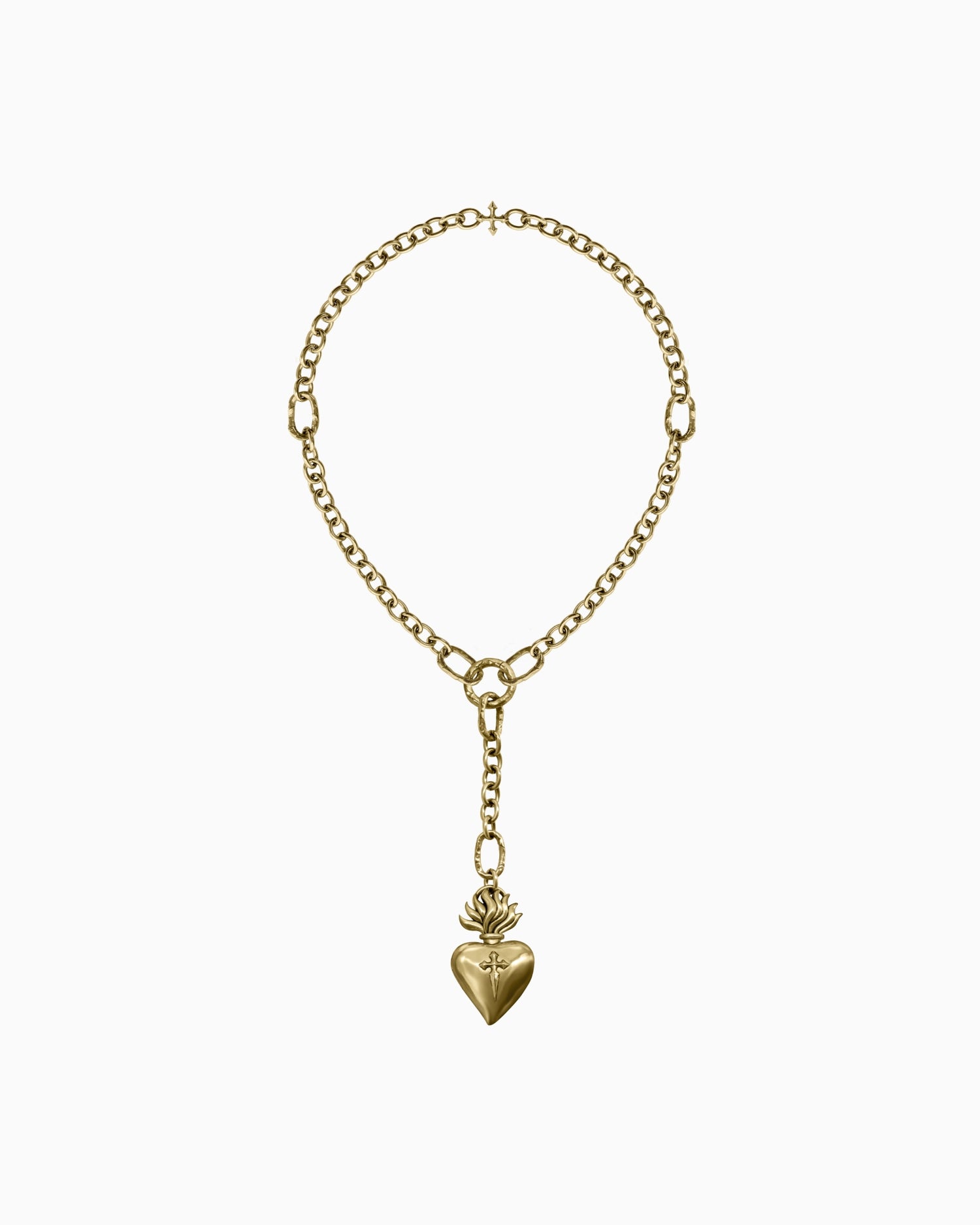 The Sacrament Locket Necklace-Pendant Necklaces- Gold - - Ask & Embla