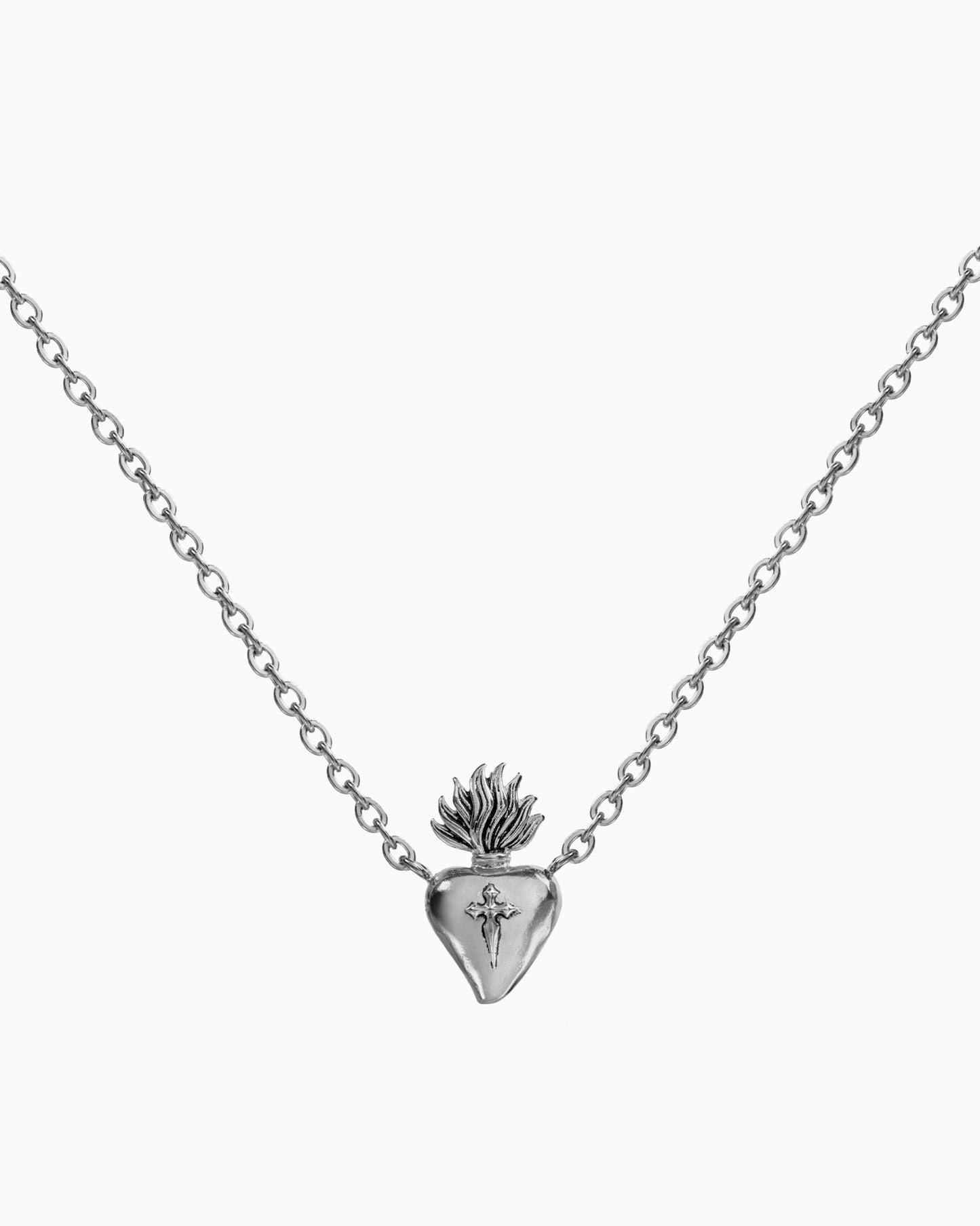 The Sacrament Necklace-Pendant Necklace- Silver - - Ask & Embla