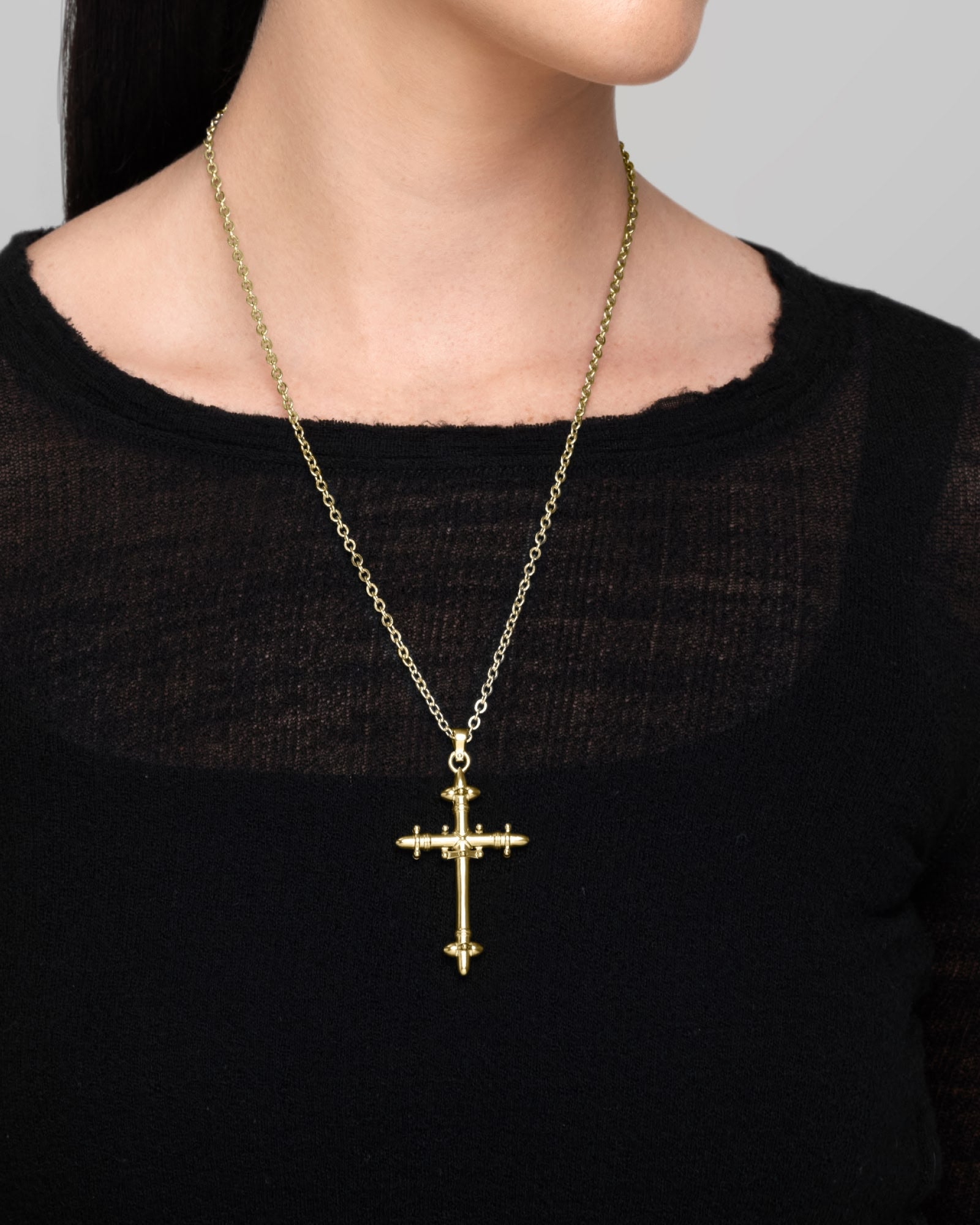 LITANY Necklace-Pendant Necklace- Gold - - Ask & Embla