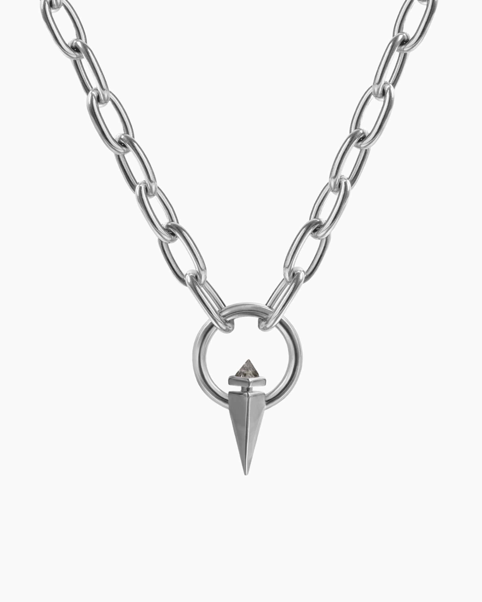 Aether Necklace-Pendant Necklace- Silver - - Ask & Embla