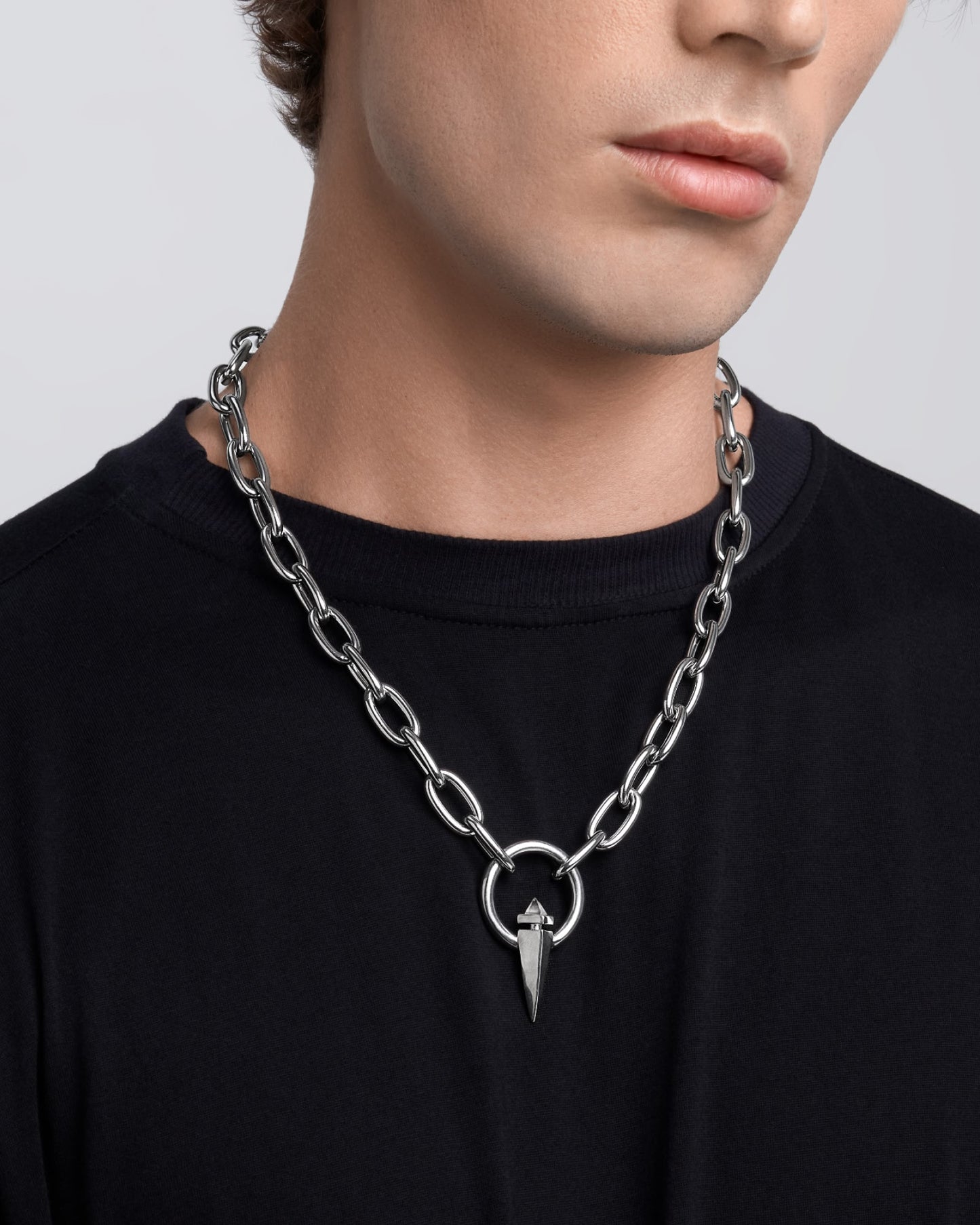 Aether Necklace-Pendant Necklace- Silver - - Ask & Embla