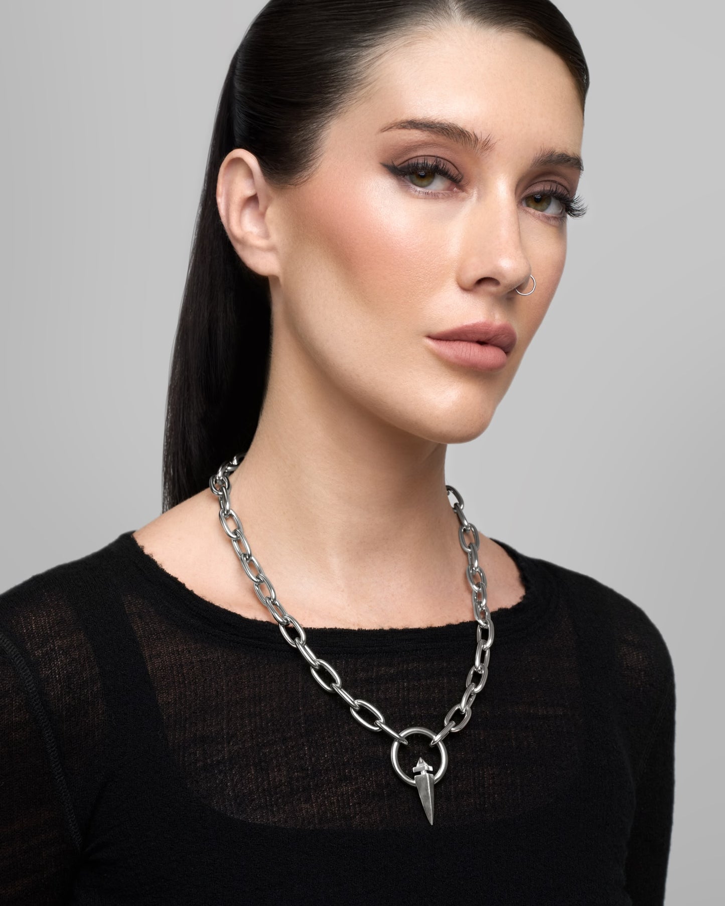 Aether Necklace-Pendant Necklace- Silver - - Ask & Embla