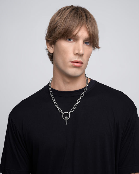 Aether Necklace-Pendant Necklace- Silver - - Ask & Embla