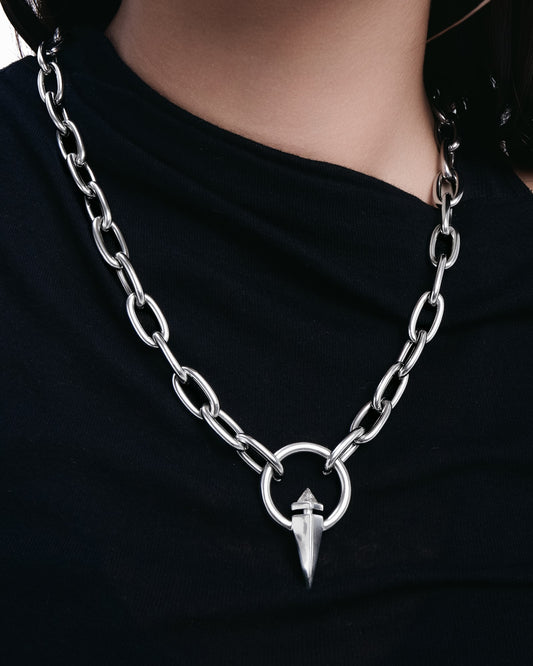 Aether Necklace-Pendant Necklace- Silver - - Ask & Embla