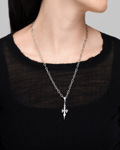 AELEGORIA Necklace-Pendant Necklace- Silver - - Ask & Embla