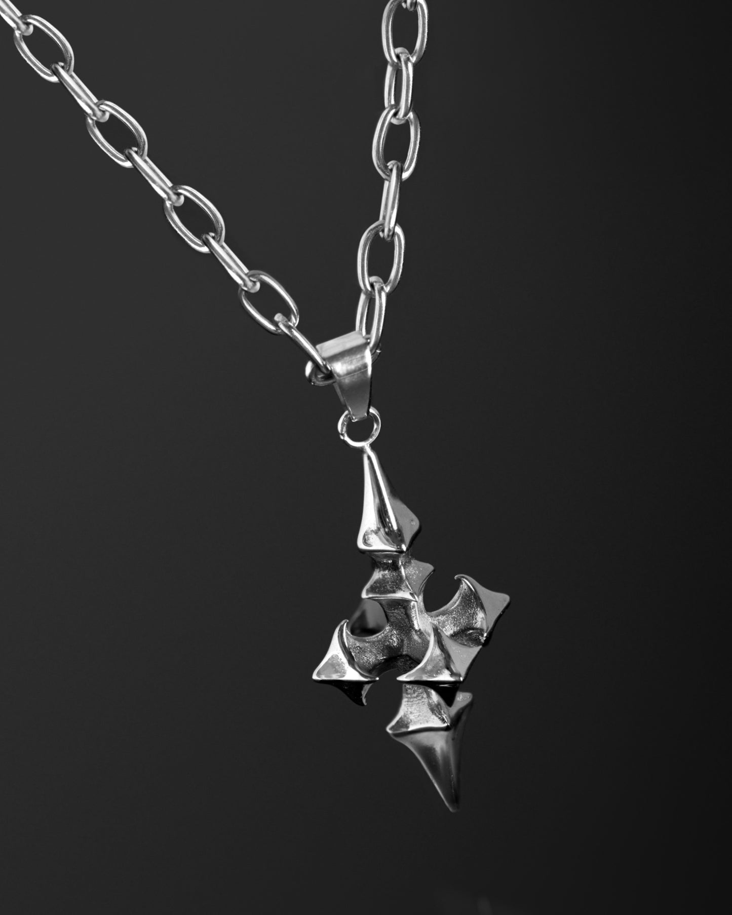 AELEGORIA Necklace-Pendant Necklace- Silver - - Ask & Embla