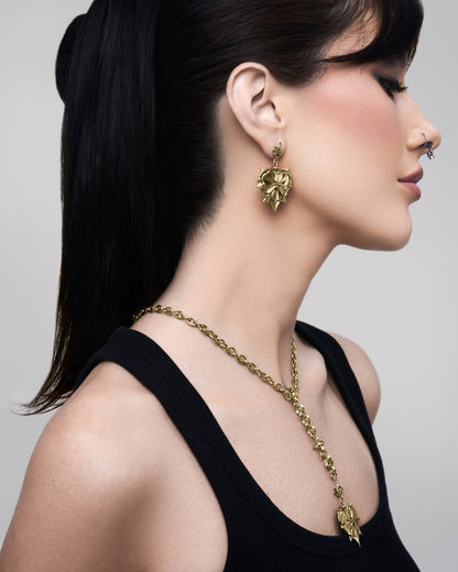 THE SACRILEGE Necklace-Pendant Necklace- Silver - - Ask & Embla