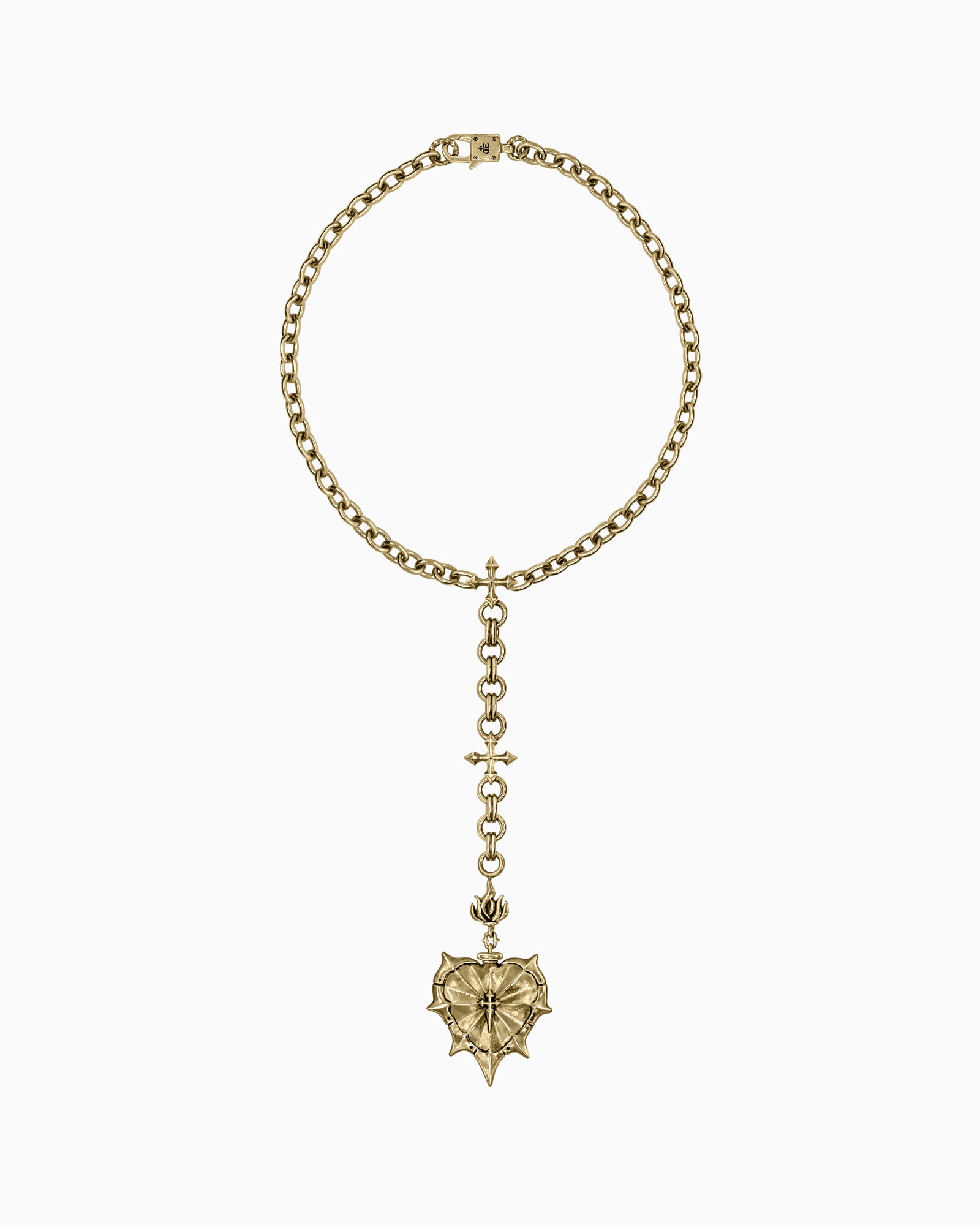 THE SACRILEGE Necklace-Pendant Necklace- Gold - - Ask & Embla