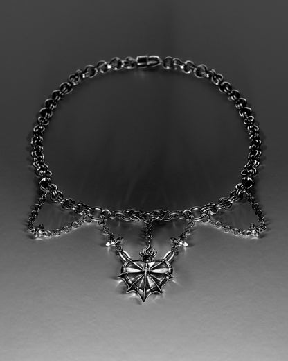 THE SACRILEGE ECCLESIA Necklace-Pendant Necklace- Silver - - Ask & Embla