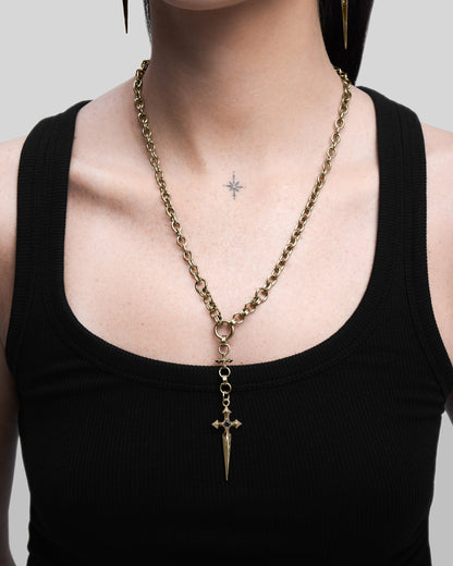 Illyria Necklace-Pendant Necklace- Silver - - Ask & Embla