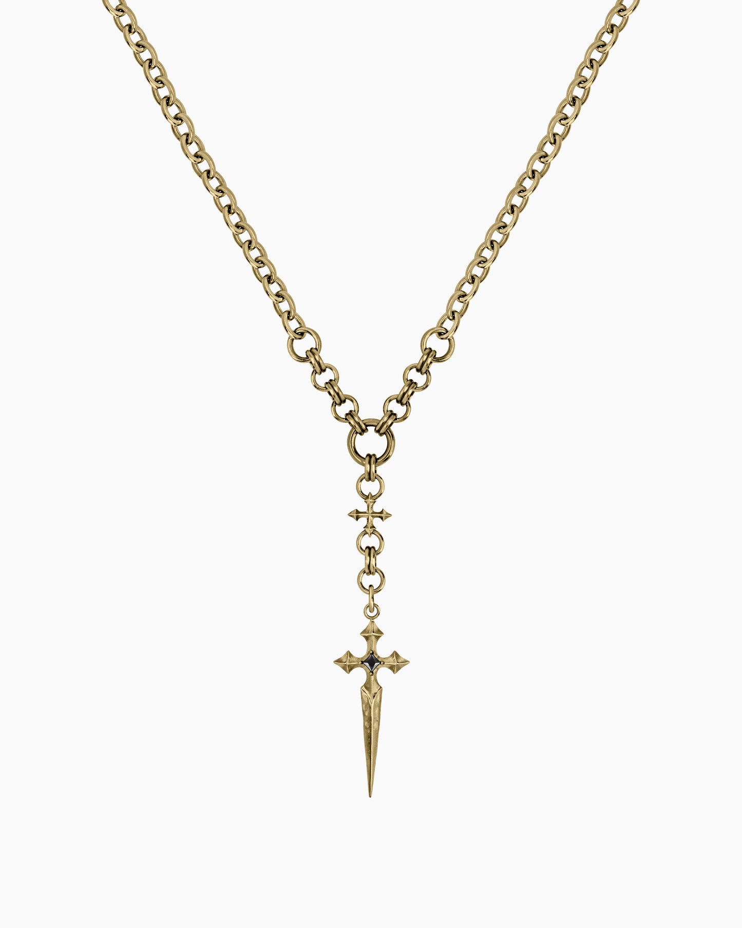 Illyria Necklace-Pendant Necklace- Silver - - Ask & Embla