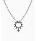 ABSIT OMEN Amulet Pendant Necklace-Pendant Necklace- Silver - - Ask & Embla
