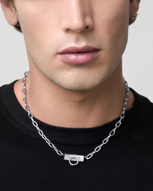 Portal Necklace-Pendant Necklace- Silver - Small - Ask & Embla