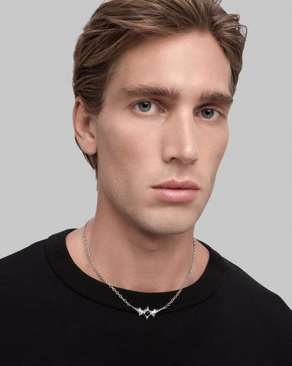 Meg Murayama x Ask & Embla Duskrider necklace-Pendant Necklaces- Silver - - Ask & Embla