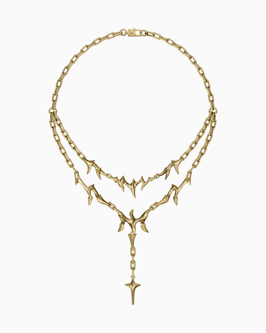 Anomaly II necklace-Pendant Necklaces- Gold - 45 CM - Ask & Embla