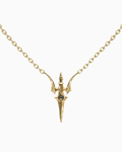 Valkyrie necklace-Pendant Necklaces- Gold - - Ask & Embla