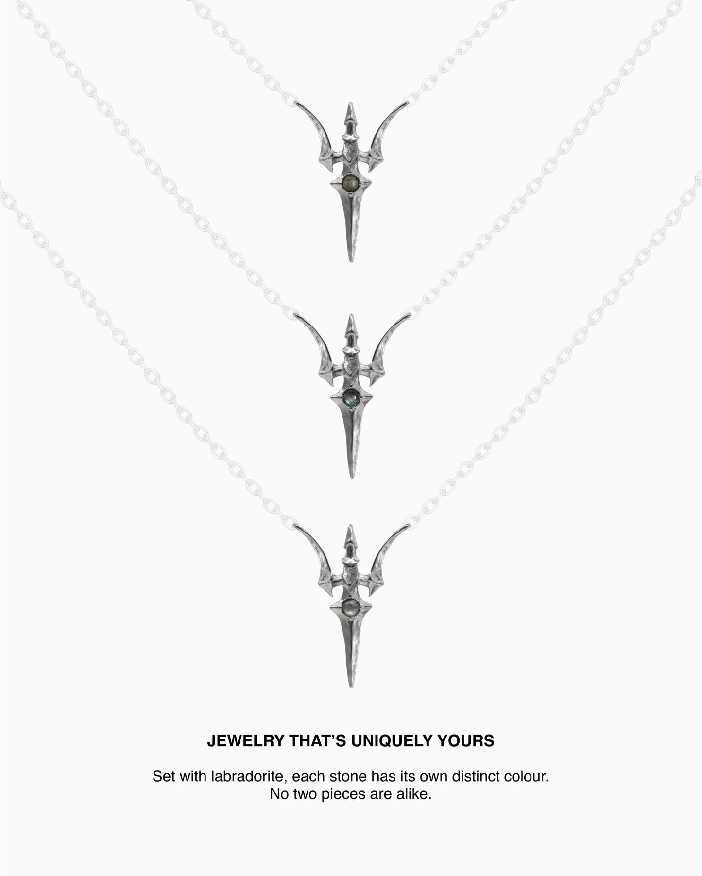 Valkyrie necklace-Pendant Necklaces- Gold - - Ask & Embla
