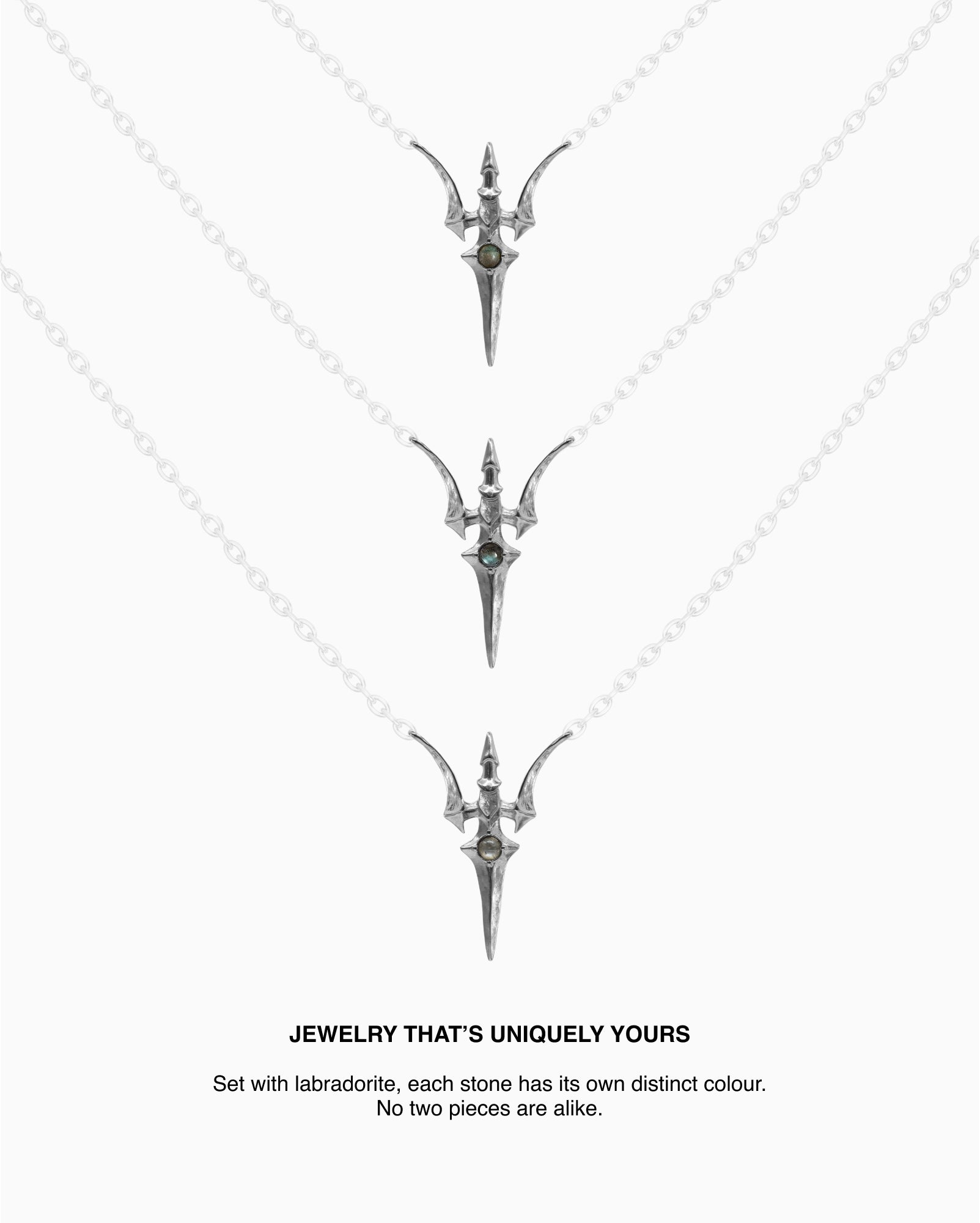 Valkyrie necklace-Pendant Necklaces- Gold - - Ask & Embla