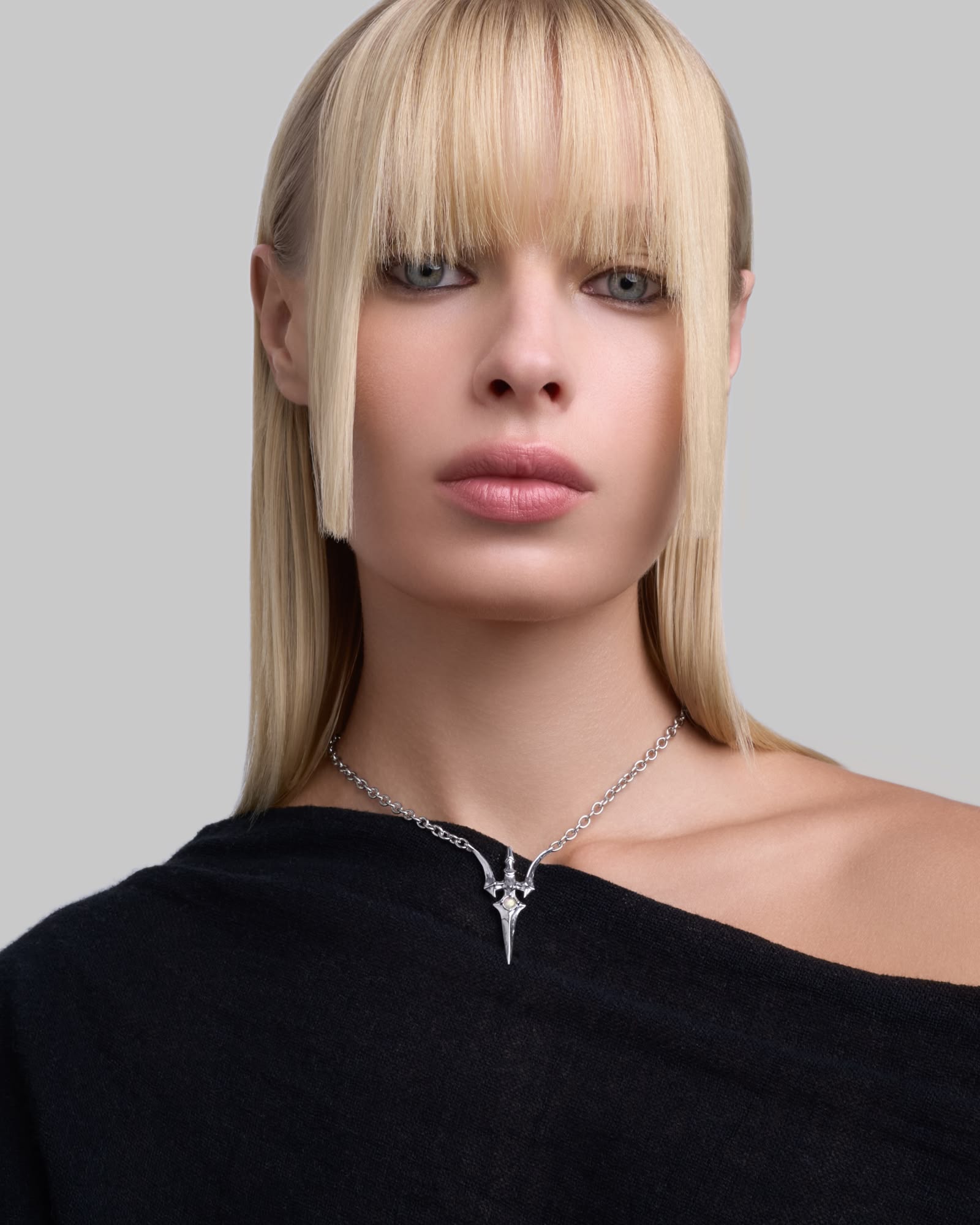 Valkyrie necklace-Pendant Necklaces- Gold - - Ask & Embla