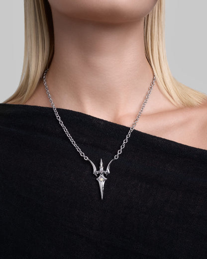 Valkyrie necklace-Pendant Necklaces- Gold - - Ask & Embla