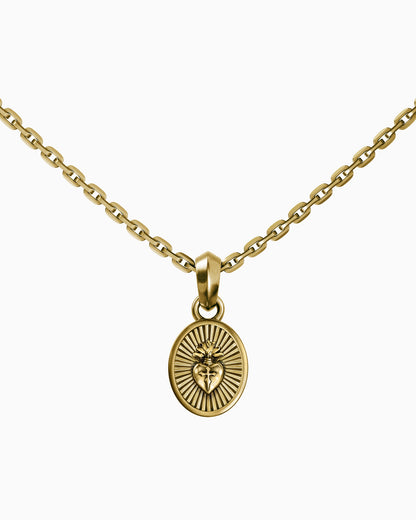 The Sacrament pendant necklace-Pendant Necklaces- Gold - - Ask & Embla