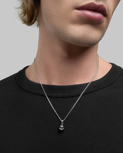 Cranium pendant necklace