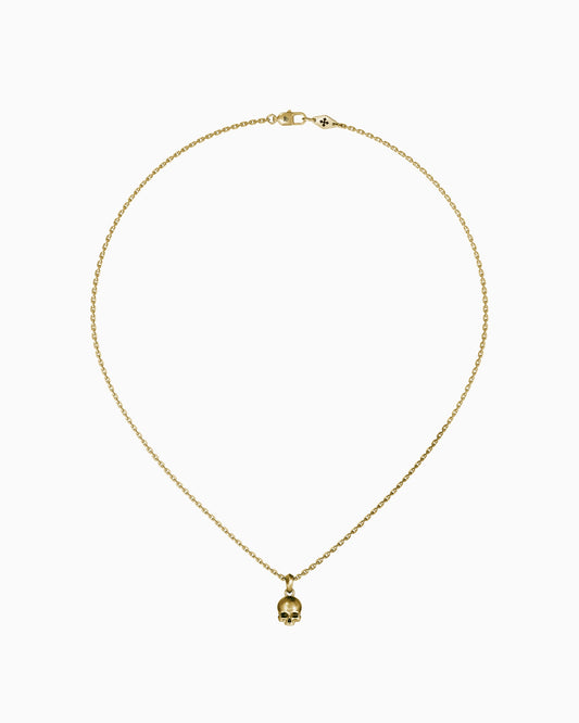 Cranium pendant necklace