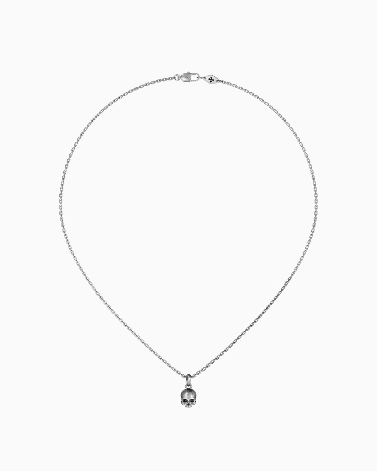 Cranium pendant necklace