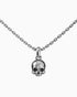 Cranium pendant necklace