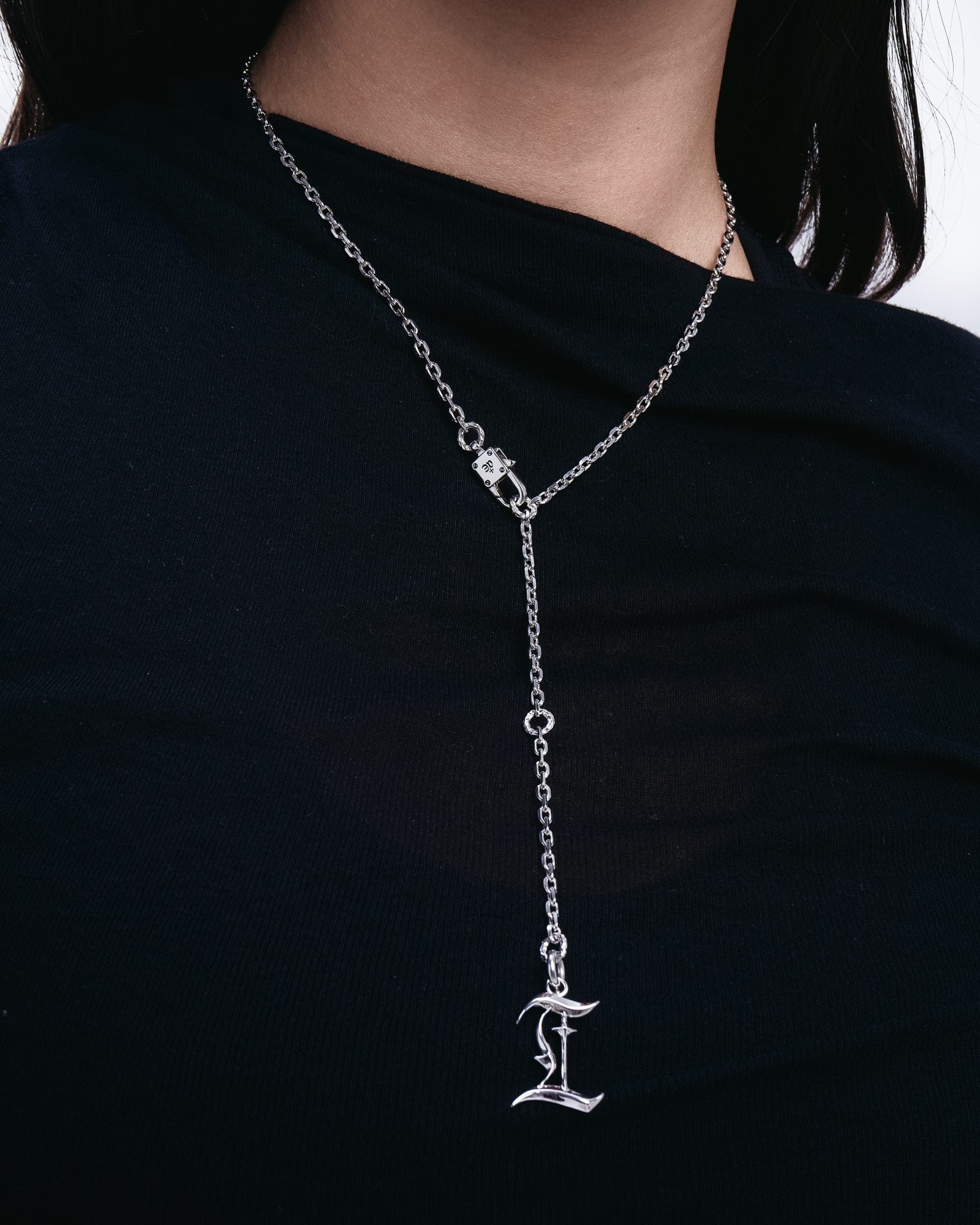 Synth Necklace – 925 Silver-Chain Necklace- Silver - - Ask & Embla