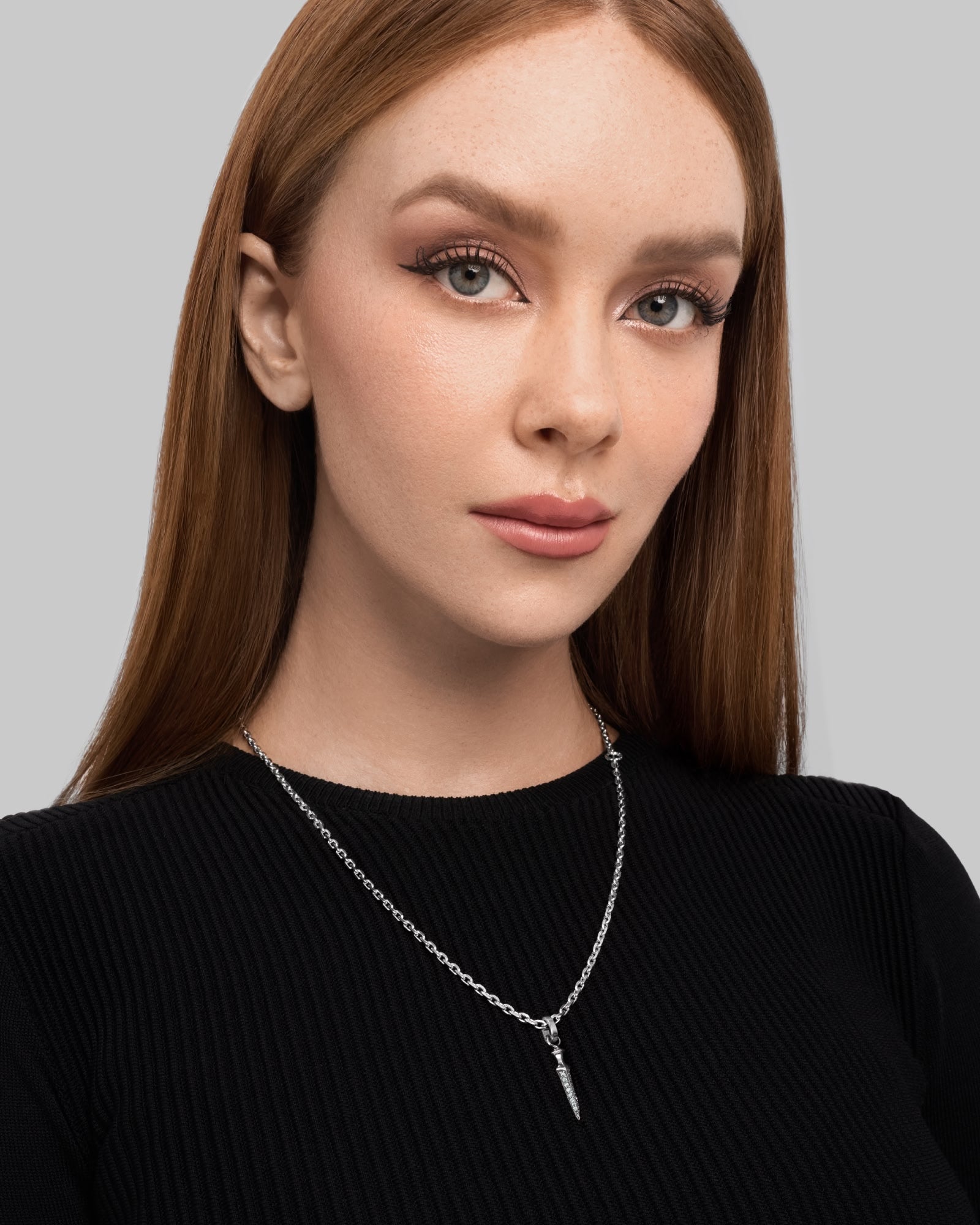 Synth necklace - 925 silver and Saberblade charm bundle-Chain Necklaces- - - Ask & Embla