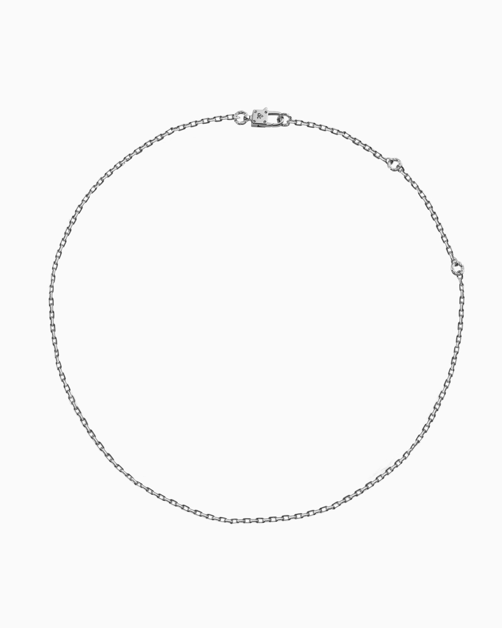 Synth Necklace – 925 Silver-Chain Necklace- Silver - 55 CM - Ask & Embla