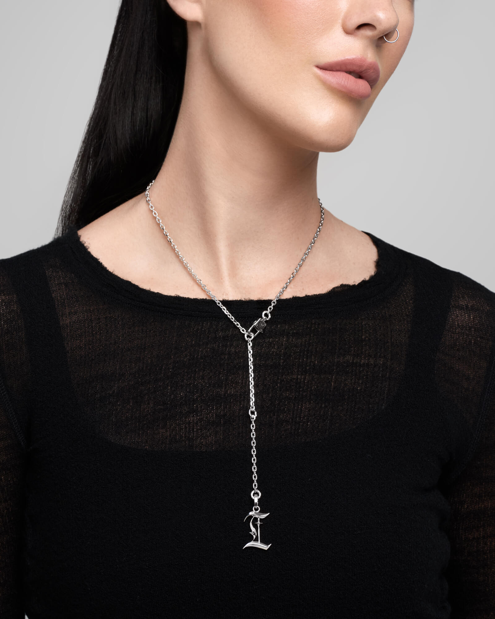 925 Silver Synth Necklace - Necklaces - Ask & Embla