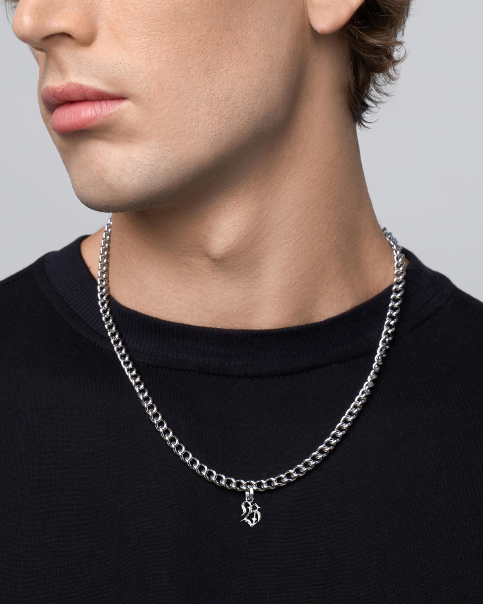 ミュージシャン Infarction 4Way Mix Chain Necklace Synthesis Chain Necklace - Necklaces - Ask & Embla