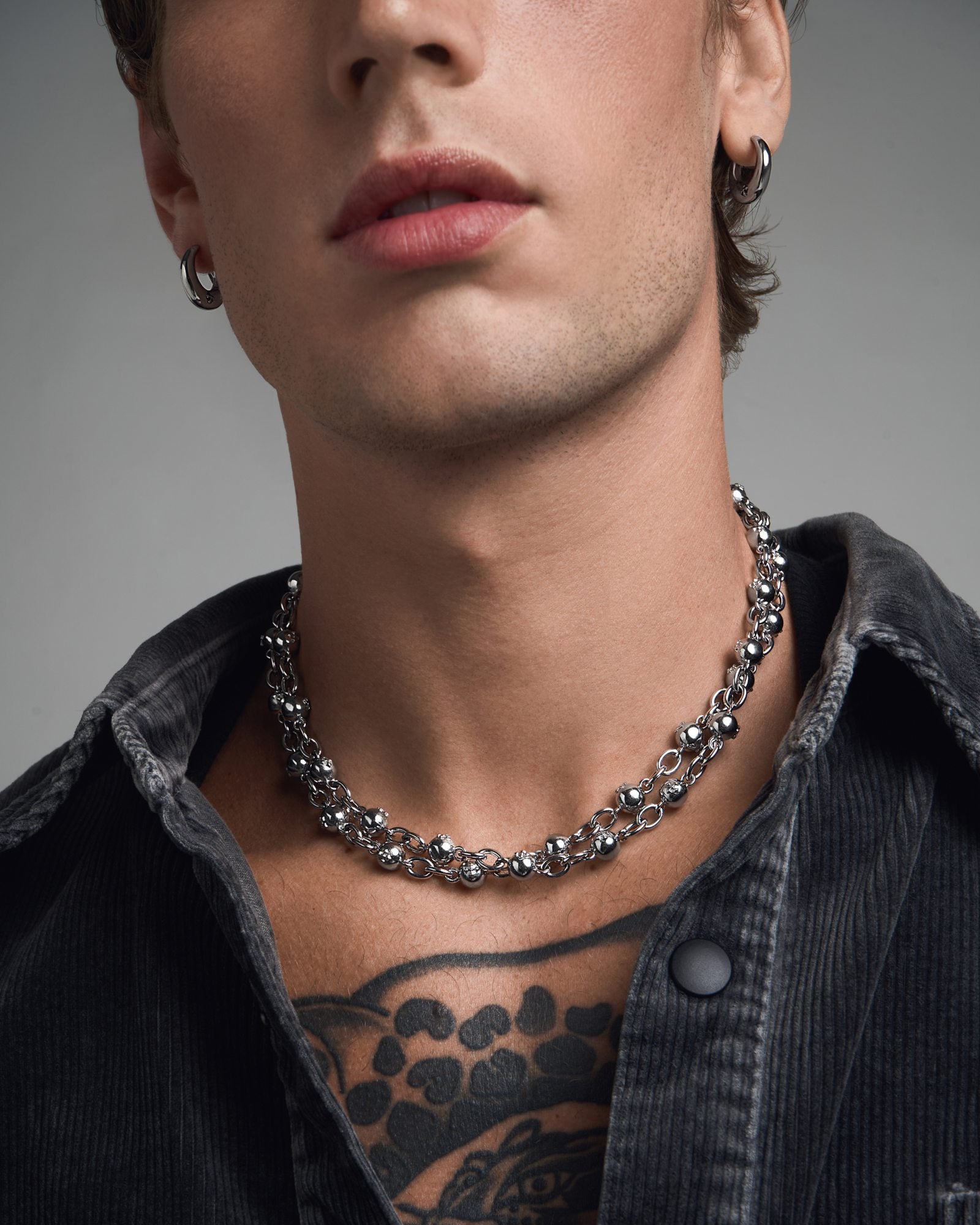 Lore Necklace-Chain Necklace- Silver - - Ask & Embla