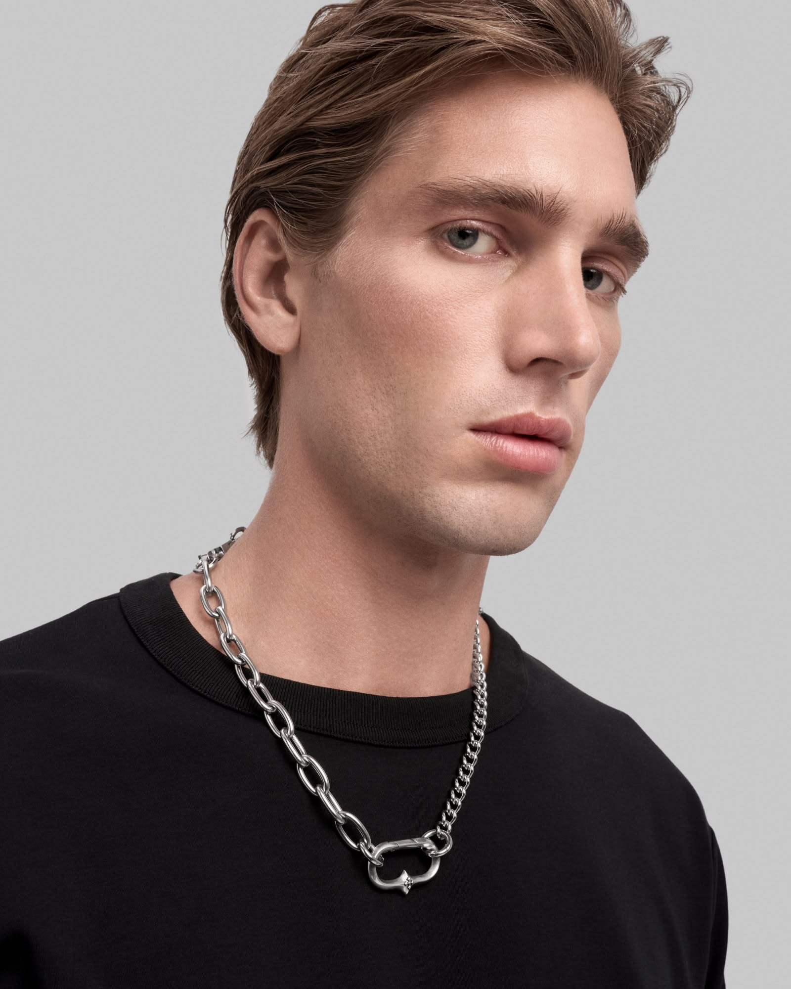 Continuum necklace-Chain Necklaces- Silver - - Ask & Embla